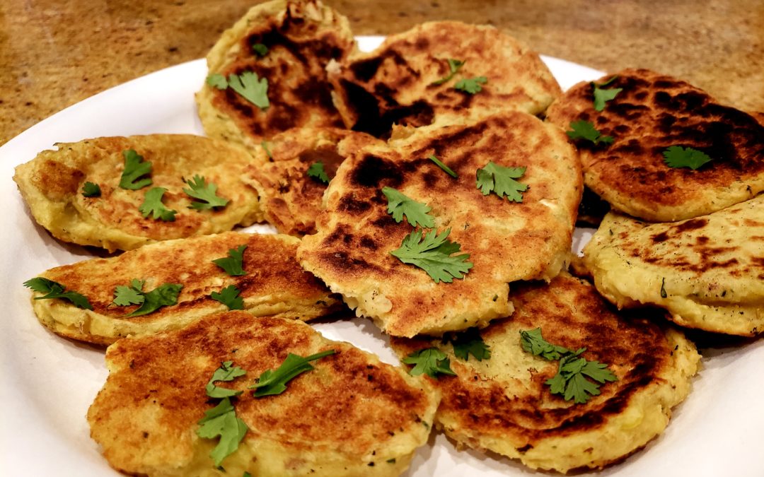 Chickpea, Potato “Cakes”